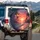 Tropical Beach Palm Trees Ocean Sunset Islands - Outdoor Adventure Road Trip Gear Spare Tire Cover - 3