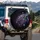 Psychedelic Rainbow Sea Turtle - Cosmic Journey Wildlife Lover Gift Spare Tire Cover - 3
