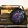Psychedelic Rainbow Sea Turtle - Cosmic Journey Wildlife Lover Gift Spare Tire Cover - 2
