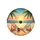 Tropical Beach Sunset Chairs Ocean Palm Trees - Outdoor Adventure Gift Spare Tire Cover - 4