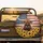 Longhorn Bull Sunflowers American Flag - Rustic Farmhouse Decor Gift Spare Tire Cover - 2