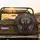 Dark Dragon Purple Wings Golden Crest Ancient Leather - Fantasy Lover Gift Spare Tire Cover - 2