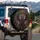 Dark Dragon Purple Wings Golden Crest Ancient Leather - Fantasy Lover Gift Spare Tire Cover - 3