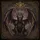 Dark Dragon Purple Wings Golden Crest Ancient Leather - Fantasy Lover Gift Spare Tire Cover - 6
