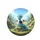 Blue Dragon Moss Rock Forest - Nature Lover Gift for Outdoor Decor Spare Tire Cover - 4