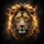 Male Lion Head Majestic Mane Fiery Bursts - Wildlife Lover Gift Spare Tire Cover - 6