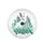 FRESH Graffiti White Arctic Hare Polygonal Mountains - Wildlife Lover Gift Spare Tire Cover - 4