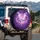 Majestic Butterflies Luminous Vines - Nature Lover Car Decor Gift Spare Tire Cover - 3