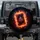 Tilted Ace of Spades Playing Card Flames - Car Game Room Decor for Card Lovers Spare Tire Cover - 1