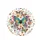 Butterflies Floral Blooms Leaves Tendrils Floral Elements Car Accessory Gift for Butterfly Lovers Spare Tire Cover - 4
