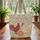 Personalized Folk Art Roosters Floral Name - Everyday Carry Gift Quilted Tote Bag - 3