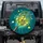 Cross-String Tennis Racket Orbiting Balls - Game Day Sport Enthusiast Gift for Players Spare Tire Cover - 1