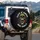 Screaming Skull Cherry - Taste of Danger Juicy Skulls Vehicle Decor for Skull Lovers Spare Tire Cover - 3