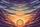 Celestial Sunburst Canyon Personalized Name - Everyday Carry Gift for Someone You Love Quilted Tote Bag - 7