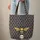 Bee with Spread Wings Honeycomb Your Name Medallion Market Day Gift Quilted Tote Bag - 6