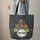 Ornate Desert Cacti Blooms Botanical Wreath - Everyday Carry Gift for Gardener Quilted Tote Bag - 6