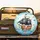 Pirate Ship Skull Crossbones Golden Anchor - Nautical Road Trip Essentials Spare Tire Cover - 2