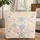 Scattered Ornate Firework Bursts Compact Star Name - Personalized Everyday Carry Gift Quilted Tote Bag - 1