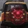 Faceted Heart Roses Starbursts Love - Anniversary Gift for Her Spare Tire Cover - 5
