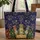 Ornate Book Spines Gold Botanical Scroll Roses Personalized - Everyday Carry Gift Quilted Tote Bag - 1