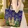 Ornate Book Spines Gold Botanical Scroll Roses Personalized - Everyday Carry Gift Quilted Tote Bag - 4