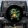 Cartoon Dinosaur Dabbing Sunglasses - Vehicle Decor Gift for Dinosaur Lover Spare Tire Cover - 1