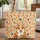 Pembroke Welsh Corgi Autumn Leaves Pine Trees Wooden Sign - Dog Lover Everyday Carry Gift Quilted Tote Bag - 1