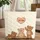 Three Teddy Bears Heart with Your Name - Everyday Carry Gift for Child Quilted Tote Bag - 1