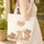 Three Teddy Bears Heart with Your Name - Everyday Carry Gift for Child Quilted Tote Bag - 4