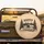 Happy RV Camping Mountain Wood Grain - Outdoor Travel Gift for RVers Spare Tire Cover - 2