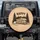 Happy RV Camping Mountain Wood Grain - Outdoor Travel Gift for RVers Spare Tire Cover - 1