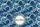 Flowing Ocean Waves Calligraphy Name Medallion - Everyday Carry Gift Quilted Tote Bag - 7