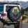 Owl Full Moon Golden Stars Flying Birds Celestial Sky - Wildlife Outdoor Explorer Gift Spare Tire Cover - 3