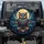 Owl Full Moon Golden Stars Flying Birds Celestial Sky - Wildlife Outdoor Explorer Gift Spare Tire Cover - 1