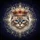 Majestic Ragdoll Cat Royal Crowned Feline Blue Eyes Ruby Gold - Regal Pet Lover Gift Spare Tire Cover - 6