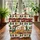 Retro Travel Trailer Evergreen Forest Mountain - Travel Essentials Gift Quilted Tote Bag - 3
