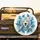 White Tiger Teal Necklace Peacock Feathers Blue Roses - Wildlife Lover Gift Spare Tire Cover - 2