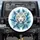 White Tiger Teal Necklace Peacock Feathers Blue Roses - Wildlife Lover Gift Spare Tire Cover - 1