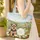 Yorkshire Terrier Wildflower Meadow Floral Wreath - Dog Lover Everyday Carry Gift Quilted Tote Bag - 4