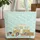 Vintage Camper Van Wildflower Rustic Sign - Travel Essentials Gift Quilted Tote Bag - 1