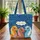 Three Cartoon Horses Floral Vines - Children's Everyday Carry Gift Quilted Tote Bag - 3