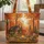 Fall Foliage Cabin Pumpkins Adirondack Chairs - Fall Season Essentials Quilted Tote Bag - 1