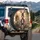 Donkey On Toilet Spectacles Toilet Paper - Funny Car Decor Gift for Animal Lover Spare Tire Cover - 3