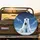Fluffy Polar Bear Sparkling Starry Arctic Night - Wildlife Lover Gift Spare Tire Cover - 2
