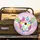 Plump Winged Cat Graffiti Brick Wall - Car Accessory Gift Spare Tire Cover - 2