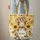 Owl Sunflowers Ladybugs Fall Leaves - Custom Name Everyday Carry Gift Quilted Tote Bag - 6
