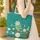 Barn Owl Daisies Butterflies Your Name - Everyday Carry Wildlife Lover Gift Quilted Tote Bag - 4