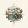 Vintage Film Camera Mountains Oak Leaves Dream Big Travel Far - Travel Lover Gift Spare Tire Cover - 6