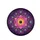 Glowing Mandala Flowers Cosmic Energy Stardust - Cosmic Car Decor Gift Spare Tire Cover - 4