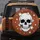 Grinning White Human Skull and Stars Distinctive Vehicle Style Gift for Car Enthusiasts Spare Tire Cover - 5
